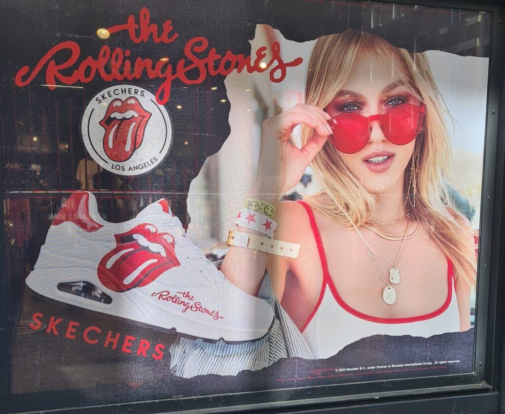 Skechers x The Rolling Stones Shoes Collaboration Event