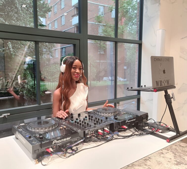 DJ for Press Launch
